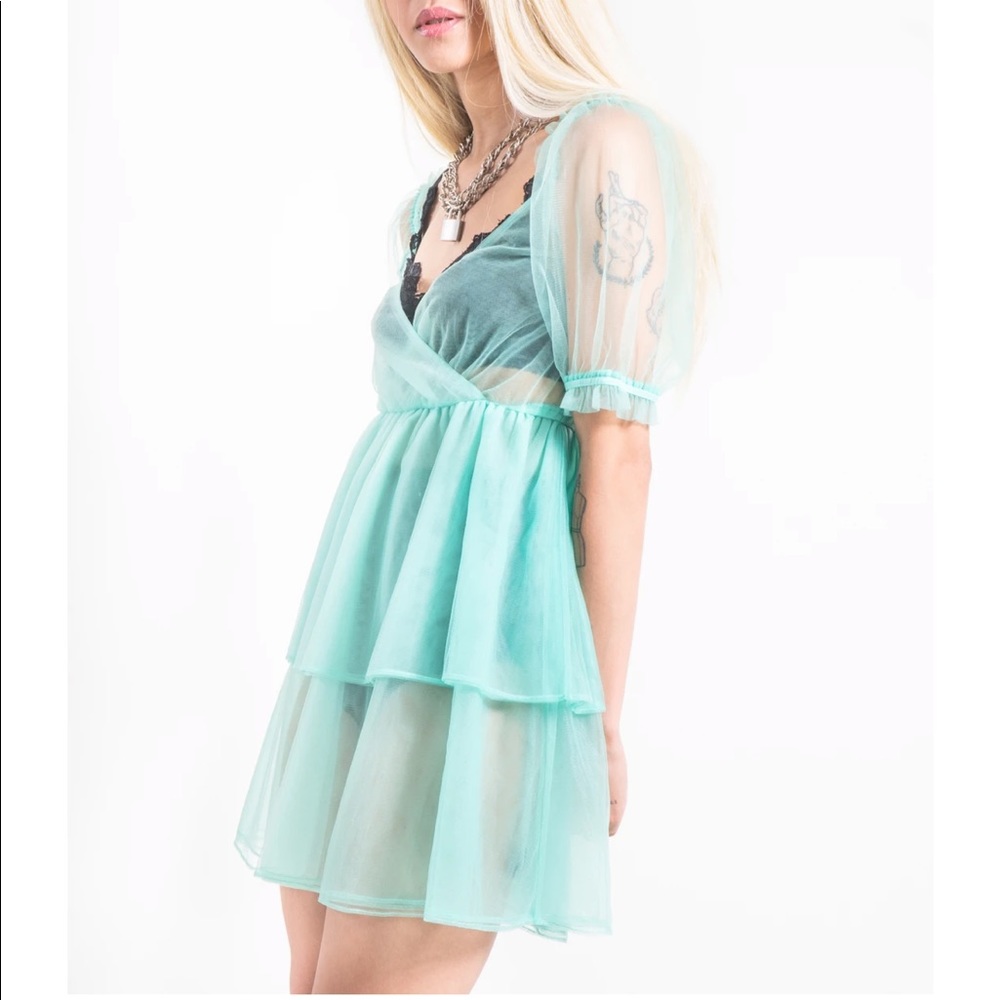 Serpenti Apparel The Dua Dress - Teal